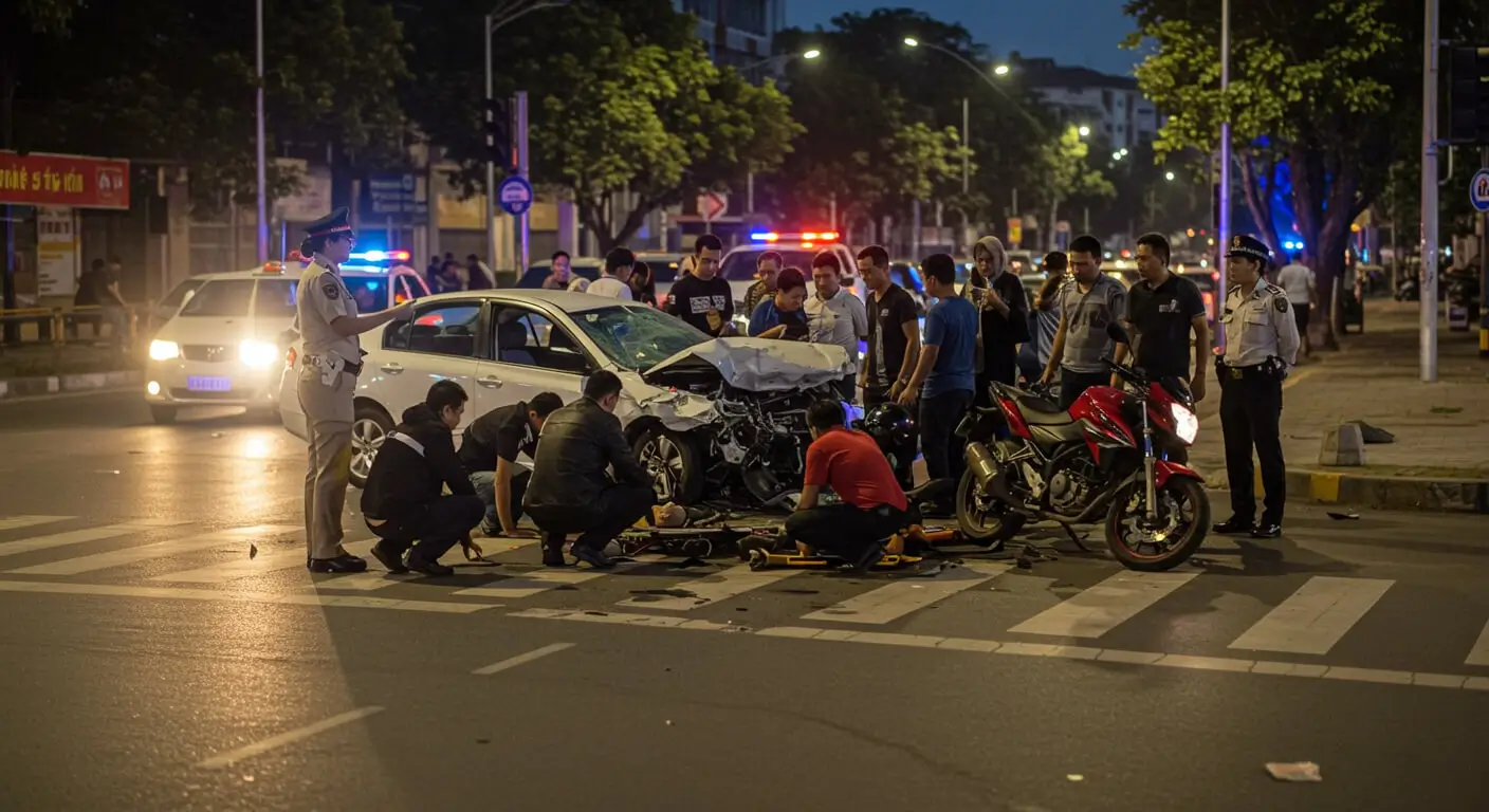 Causes of traffic accidents