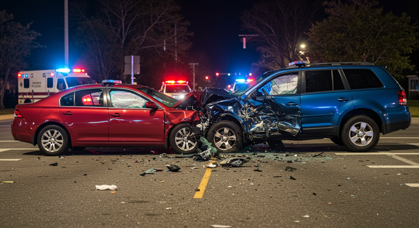 Causes of  Motor Vehicle Accidents
