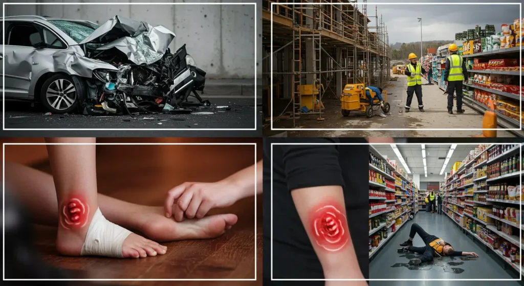 Most Common Causes of  Personal Injuries in San Antonio