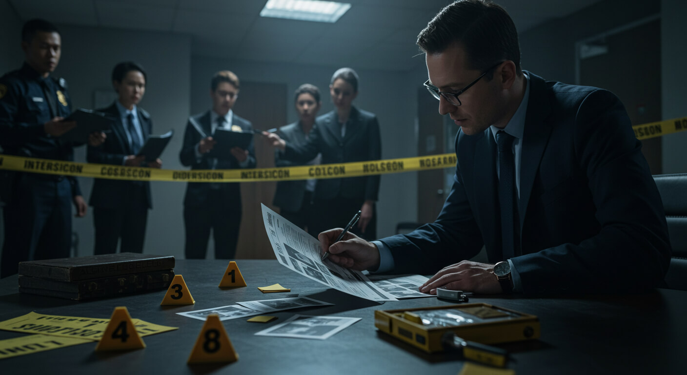 Gather evidence and witness statements